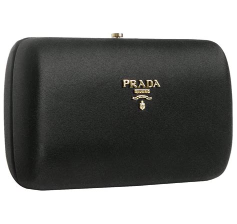 black satin prada clutch|prada clutch bag.